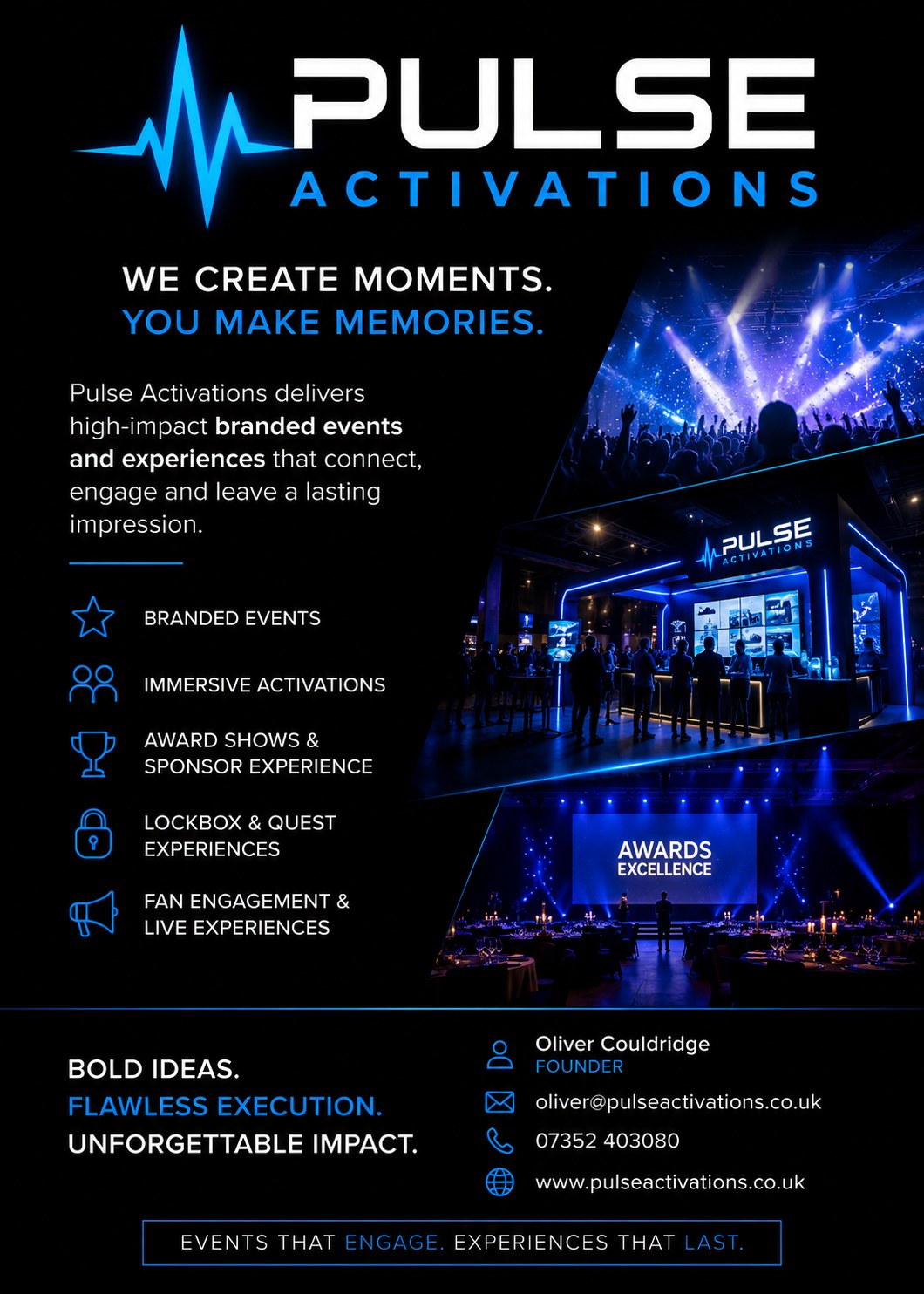 Pulse Activations — events that engage, experiences that last